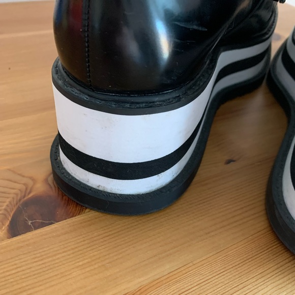 ZARA JEWELED FLAT PLATFORM SHOE - Picture 9 of 15